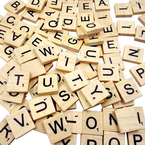 500pcs wood letter - wood,
